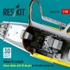 RESKIT RSU48-0479 Rafale M cockpit (Basic edition with 3D decals) for Revell/Academy kit (3D printed) (1/48) 